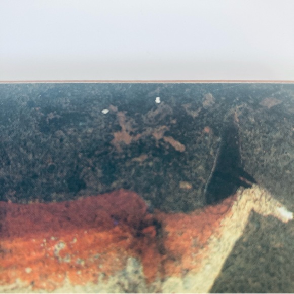 Vtg Pastiche Prestige Tableware Placemats Set of 6 Aboriginal Bushmen Rock Art - Picture 11 of 13